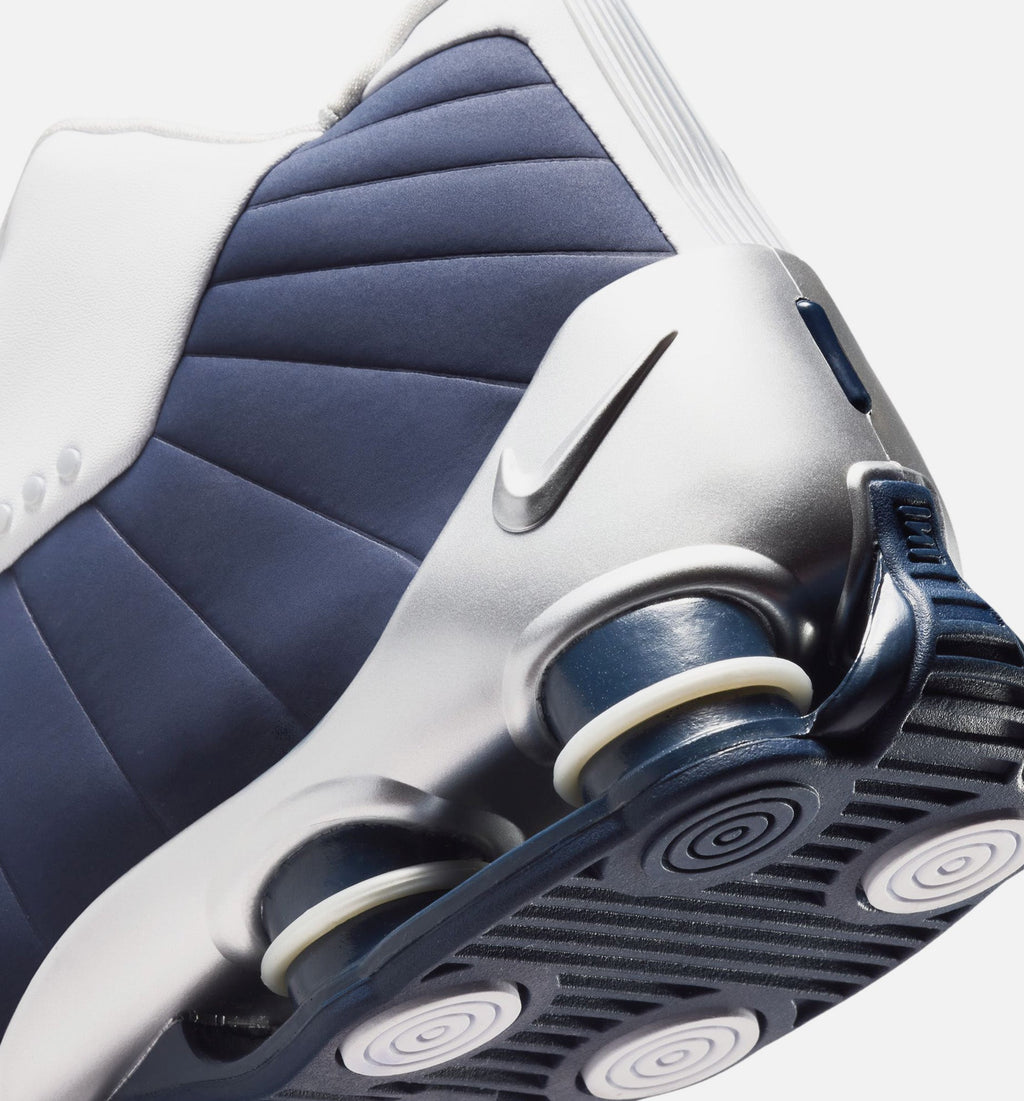 Shox BB4 Olympic Men's – White/Midnight Navy/Metallic Silver