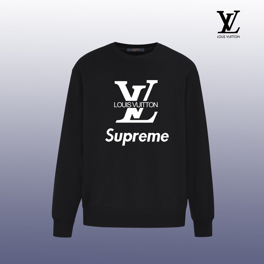 Designer Graphic Print Crewneck Sweatshirt