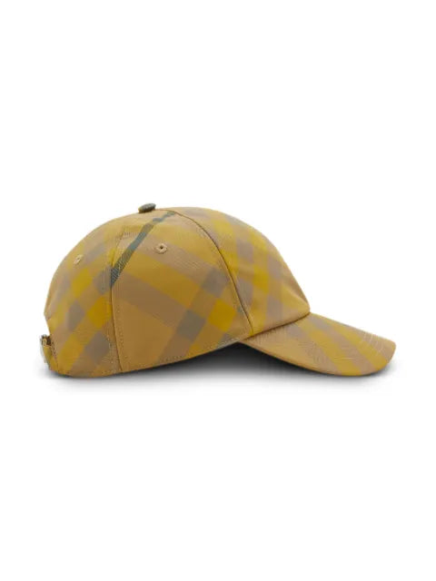 Burberry check-pattern baseball cap