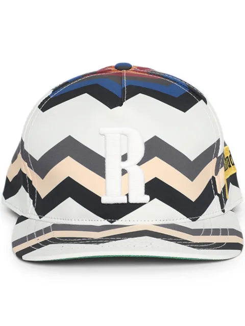 RHUDE Cyril zigzag-print baseball cap