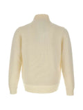 Filippo De Laurentiis half-zip merino-wool sweater