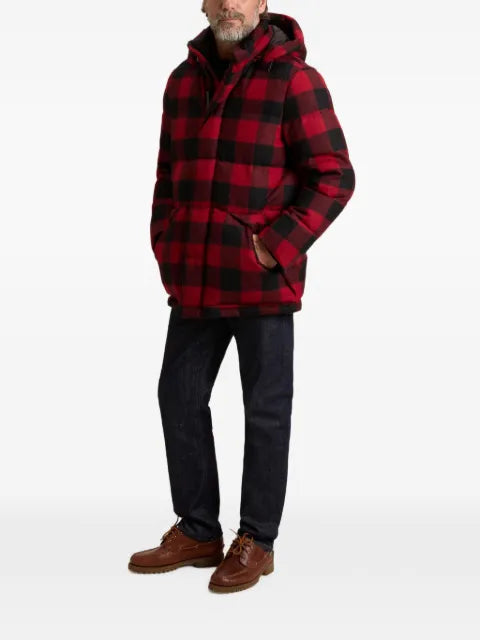 Woolrich  Moon check puffer jacket