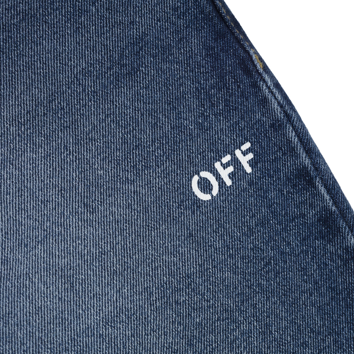 Med Indigo Spray Diag Jeans
