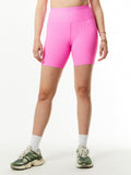 Ribbed V Waist Biker
