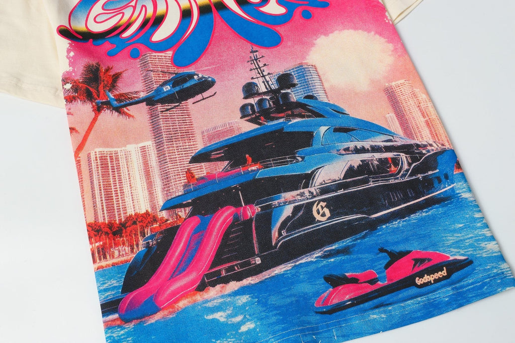 Godspeed Yacht Graphic Short-Sleeve T-Shirt
