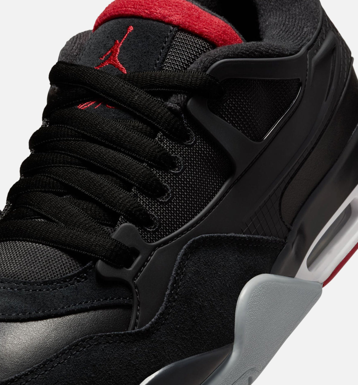 Air Jordan 4 RM - Men's Lifestyle Sneaker (Black/Wolf Grey/White/Varsity Red)