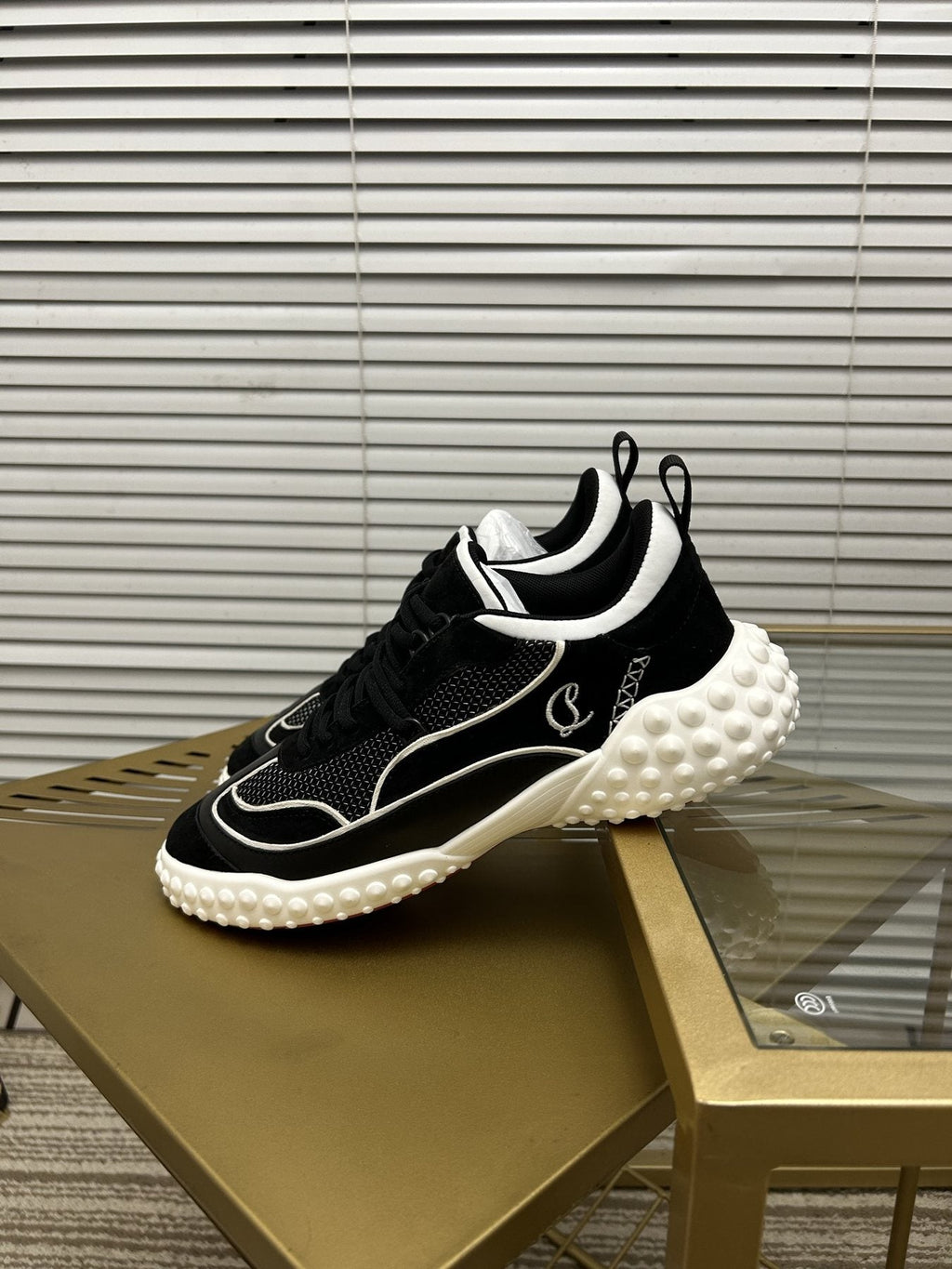 Christian Louboutin Contrast Trim Sneakers